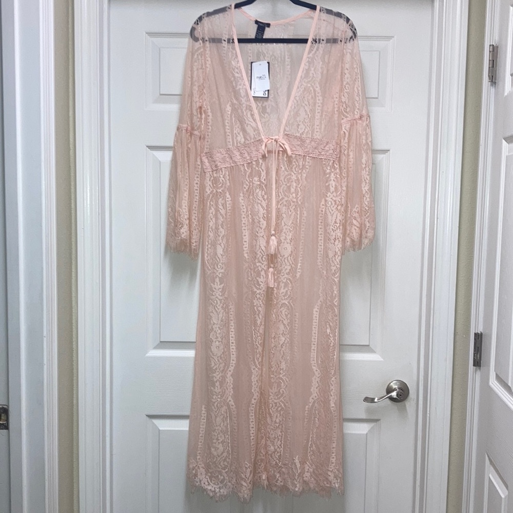 Rue21 Lace Duster    Size L